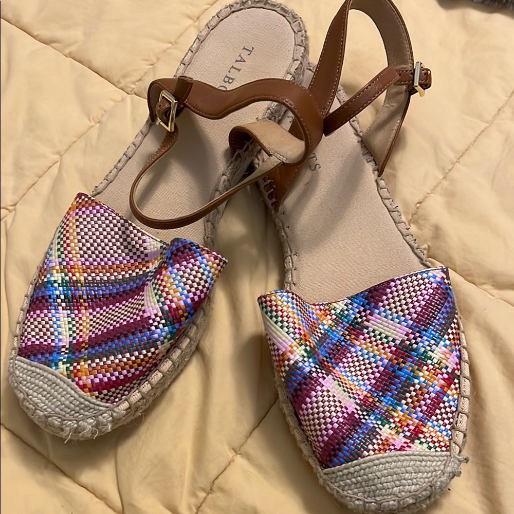 Talbots espadrilles sandal 9M